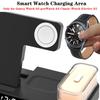 Беспроводное зарядное устройство для Samsung Galaxy Watch 4 5 Pro, зарядное устройство 3 в 1, станция быстрой зарядки для Samsung S23 S22 S21 Ultra с часами