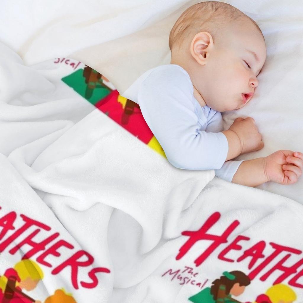 Heathers Throw Blanket Winter beds Luxury Brand For Sofa Thin Furrys Blankets