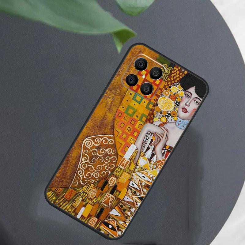 Поцелуй Густава Климта Для Honor Magic 7 Lite 6 5 8 Pro Чехол Для Honor 200 400 70 90 X8c X8b X9a X9b X9c X9d Win RT