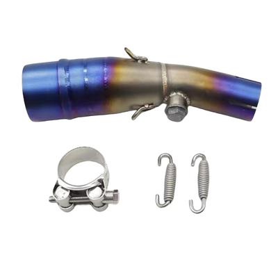ZSADZS XMAX 250 300 400cc Выхлопная труба из нержавеющей стали, средняя часть