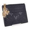 M82639 Card Case Black Monogram Ann Platt Mens