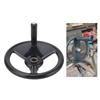 Milling Hand Wheel 22x250mm Engineering Plastics Multifunctional Round Shape Hand Wheel for Grinders