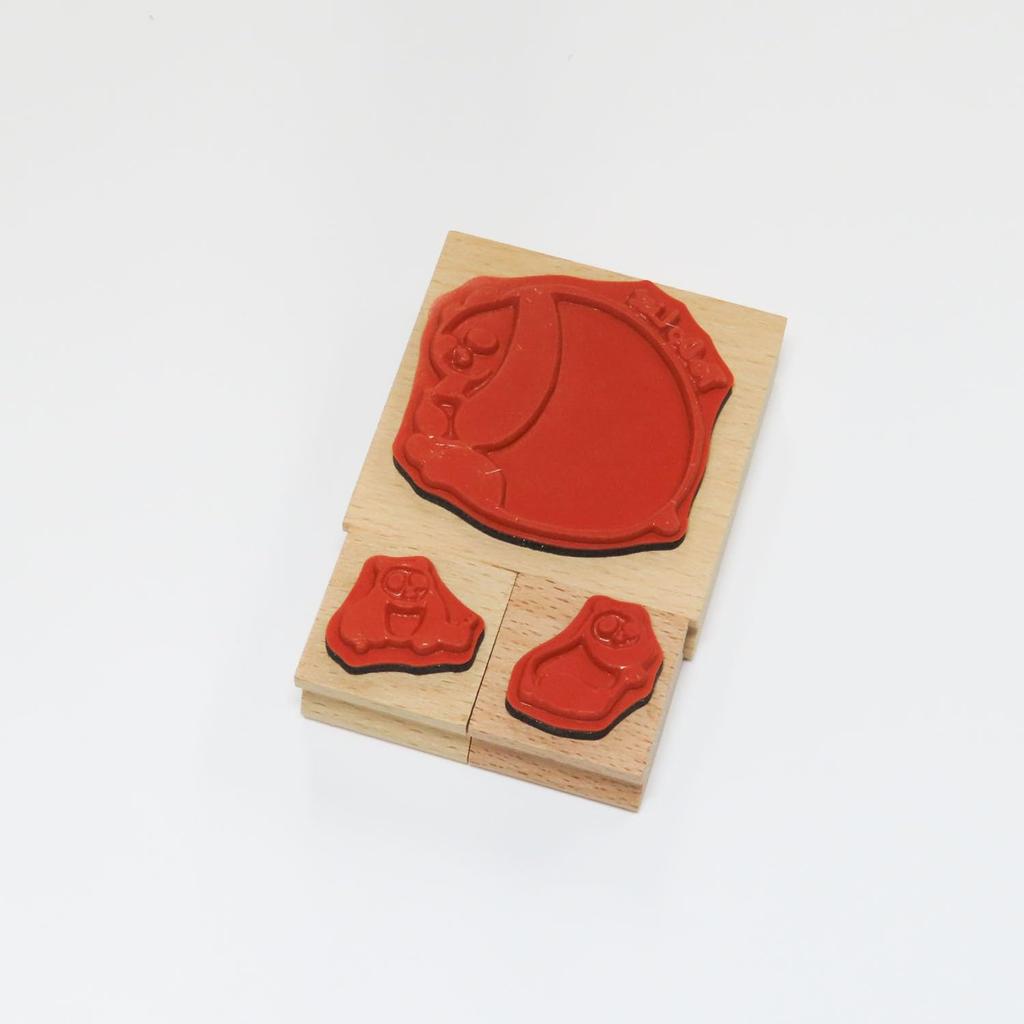 Taiyo Tomar Panda Rubber Stamps (3-Pack) RT-panda-S04