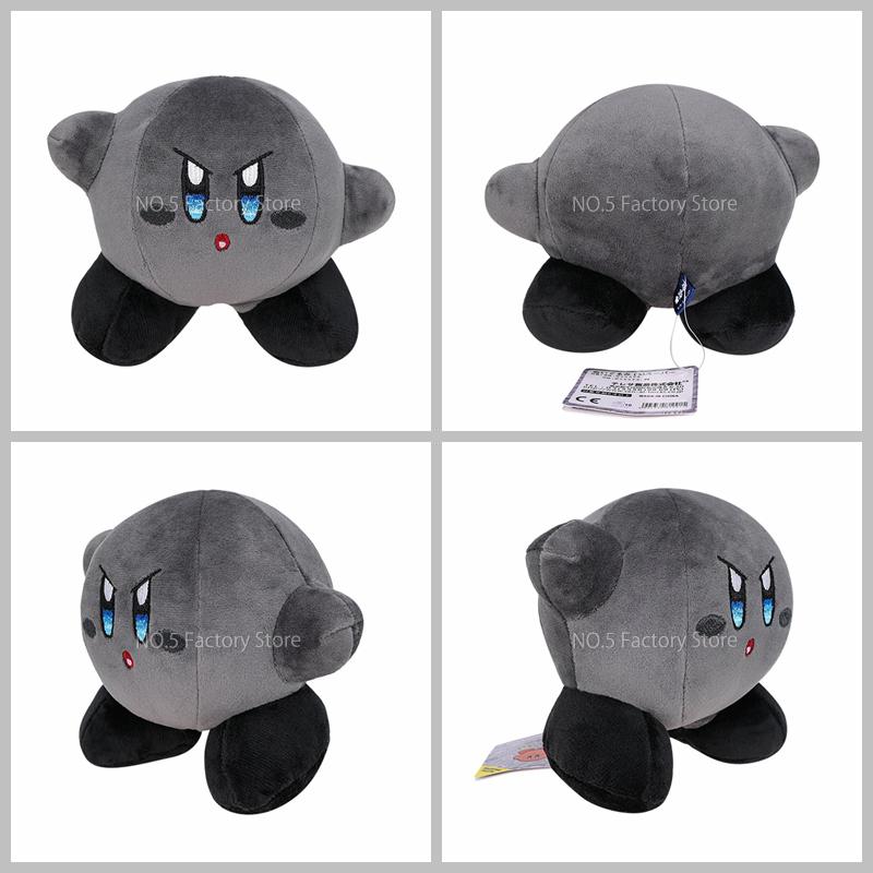 Игрушка Star Kirby Плюшевая кукла 5" Кавайный Розовый Кирби Серый Кирби Призрак Кирби Аниме Плюшевые игрушки Рождественские подарки для детей
