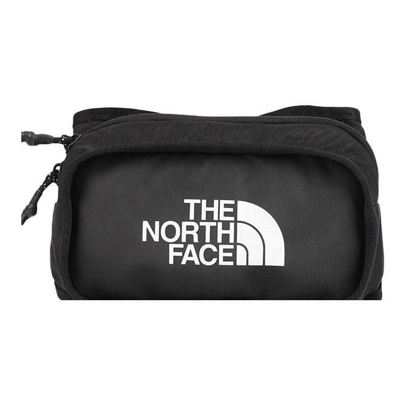 The North Face 3л базовая сумка через плечо с принтом логотипа, сумка на грудь, поясная сумка, уличная сумка, унисекс, черный 3KZX-KX7