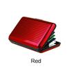 Металлический кошелек с защитой от RFID для женщин и мужчин, Бизнес-визитница, Защита для кредитных карт, Держатель для карт, Высококачественный, Водонепроницаемый, Защита от сканирования, Кошелек