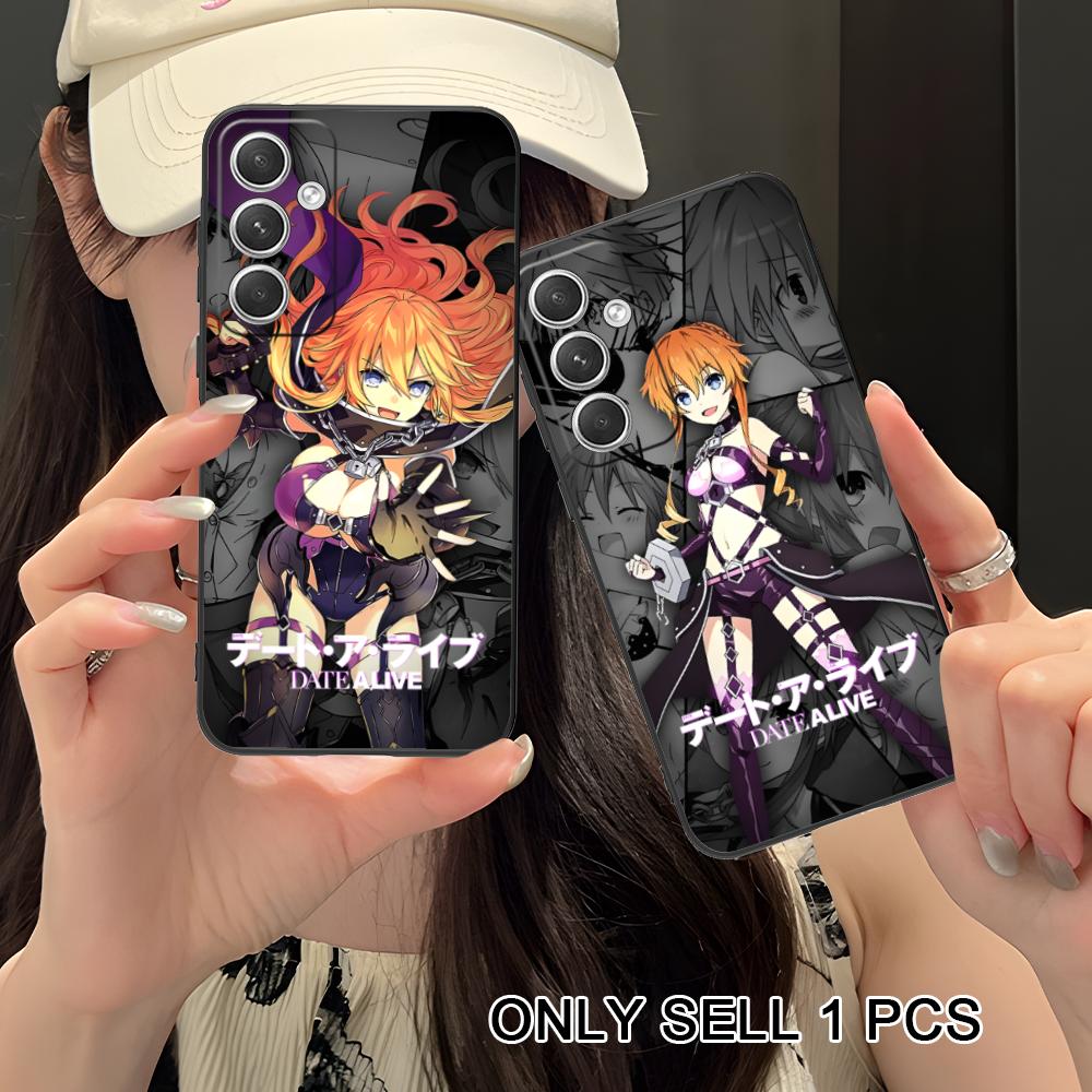 Чехол для мобильного телефона Date a Live Ямай Кагуя Матовый для Samsung Galaxy S26 S25 S24 S23 S22 S21 S20 Note20 Plus FE Ultra Цветной
