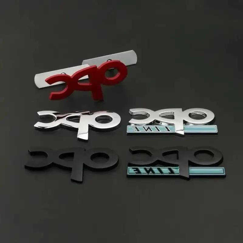 ABAC1 3D Metal Logo OPC Line Emblem Astra Zafira Antara Combo Corsa Meriva Insignia R Aglia Mokka X Accessories