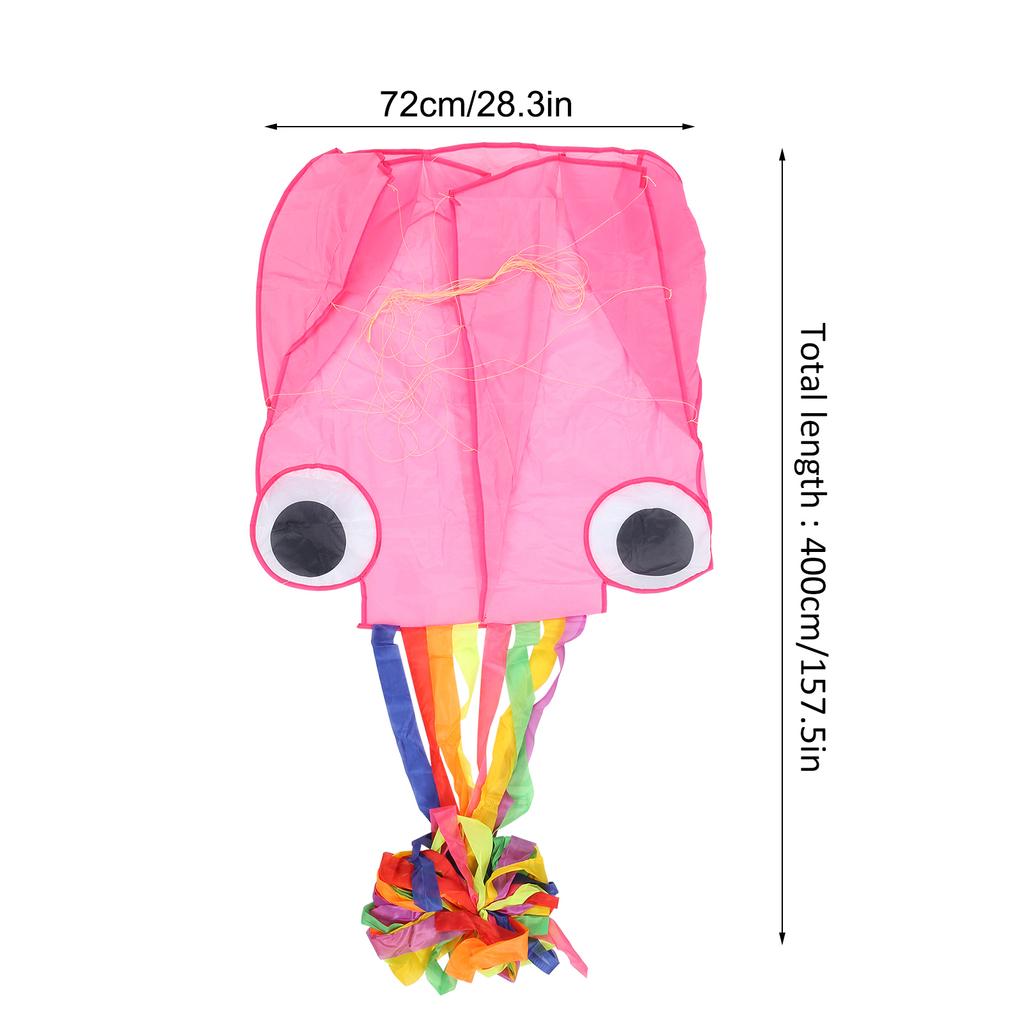 Outdoor Soft Single Line Kite Animal Shape Kite 4 Meters with 30m Kite Line