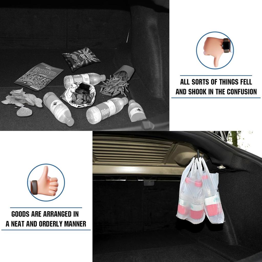 Tesla Model 3 Trunk Grocery Bag Hook Aluminum Trunk Hook for Tesla Model 3 Highland Accessories 2025-2018