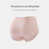 YOUNGYELL Women's High Waist 95% Cotton Seamless Antibacterial Briefs 3-Pack