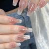 Long Ballet Butterfly Diamond Fairy Gentle Nail Art European And American Style Fashion Wear Nail Products