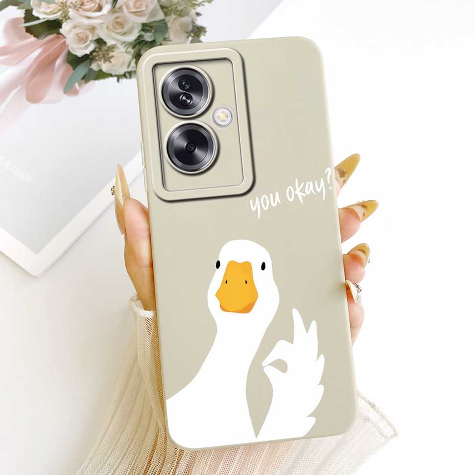 For Oppo A79 5G Case Cartoon Cat Retro Style Silicone Cover For Oppo A79 CPH2553 CPH2557 Shockproof Phone Cases Bumper