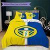 Постельное белье с узором Leeds United Комплект одеяла Пододеяльник Наволочка Домашний Декор Подарок на День Рождения (1 пододеяльник + 2 наволочки без наполнителя)66