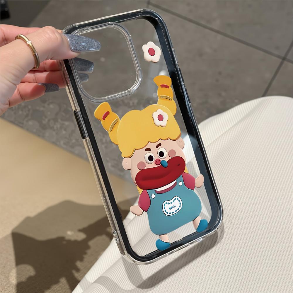 Расписной чехол для телефона для iPhone 17 11 12 13 14 15 16 iPhone 17 12 13 14 15 16 Pro 17 12 13 14 15 16 Pro Max Высококачественный расписной милый чехол для телефона с животными