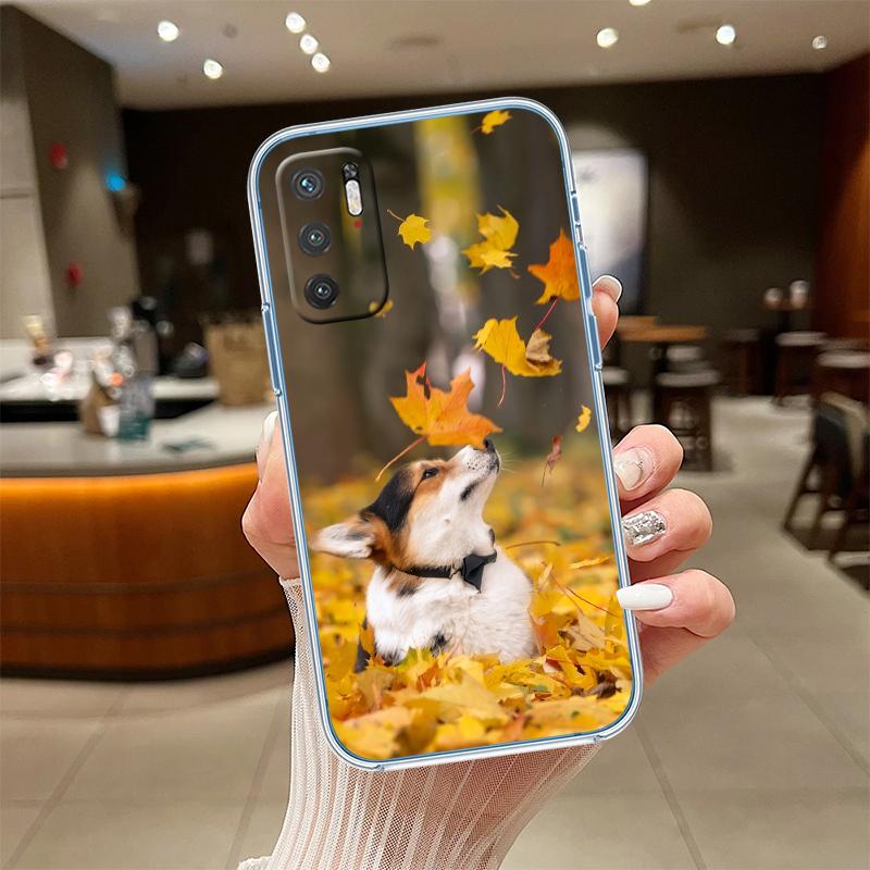 RE20 Милый корги Прозрачный чехол для телефона для Motorola Moto G7 G8 G9 G84 G85 G73 G24 G15 Z2 Play Power Plus