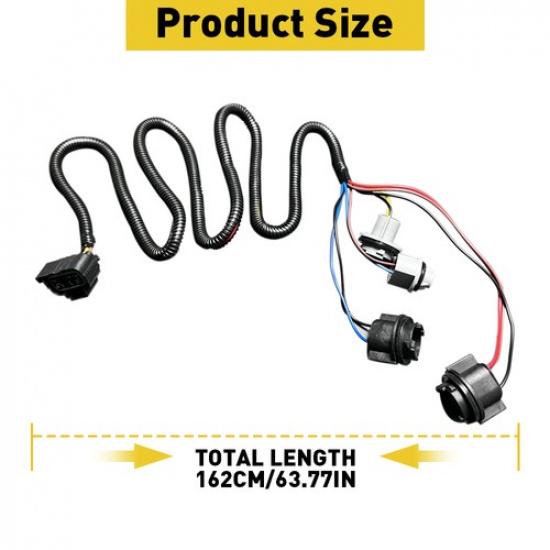 Right RH Tail Lamp Light Wiring Harness For 03-07 Chevy Silverado 16531402