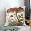 Fantasy Mushroom Plant Flower Pattern Cushion Cover Home Living Room Sofa Decoration Square