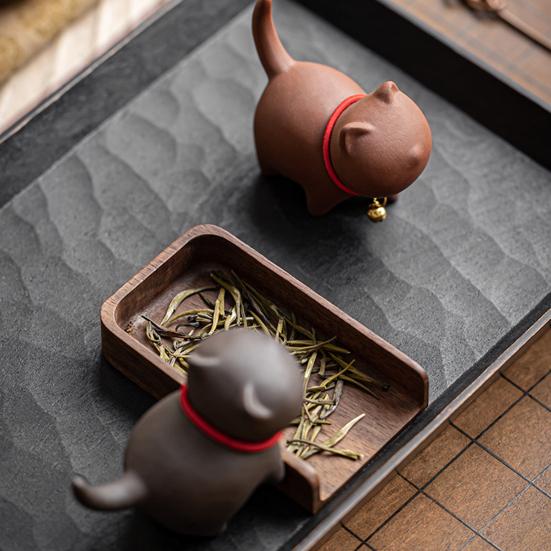 Чайный набор Kitten Tea Pet Kung Fu, ручной работы, фиолетовый песок, чай Pet Oriental