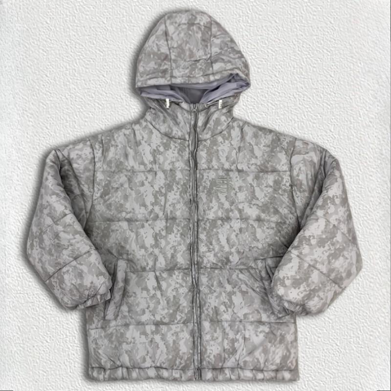 Европейская и американская зимняя ретро хип-хоп уличная хлопковая теплая куртка с вышивкой букв с длинным рукавом