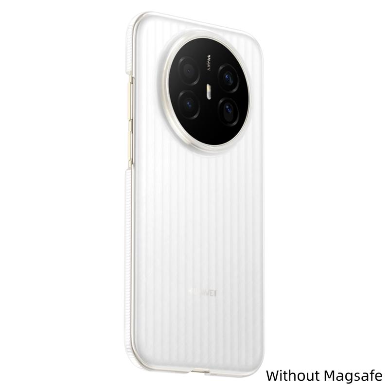 Для Huawei Mate 70 Air Чехол Жесткий ПК Прозрачный Магнитный MagSafe Противоскользящий Защитный Задняя Крышка Чехол