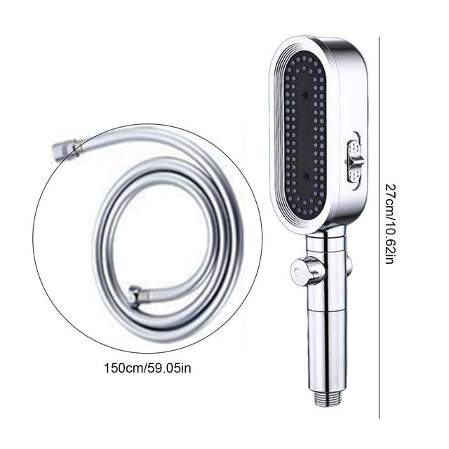 Душевая головка высокого давления с фильтром, краном с дождевой водой, 3 режима, многофункциональная душевая головка, ручная душевая головка под давлением