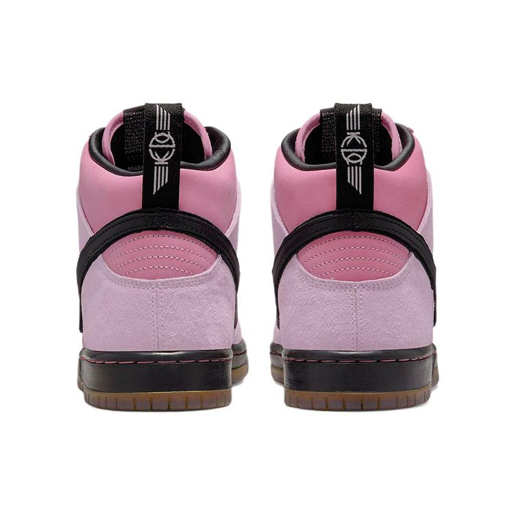 KCDC x Nike Dunk High SB 20-летие Унисекс Кроссовки Розовый Элементарно-розовый Черный DH7742-600