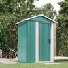 VidaXL Garden Shed Green 126x97.5x177 Cm Galvanized Steel, Garden Storage for Tools, Tool Storage 316233