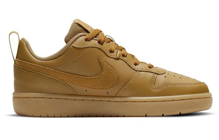 Nike Кроссовки Court Borough Low 2 Пшеничный Пшеничный Каучук Светло-Коричневый Детские BQ5448-700