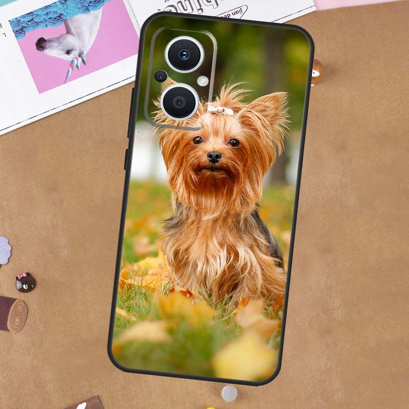 Mini Yorkshire Terrier For OPPO Reno 13F 11F 12F 14F 10 11 12 13 14 Pro 8T 7 8 Lite OPPO Find X9 X8 X6 X5 Pro Case
