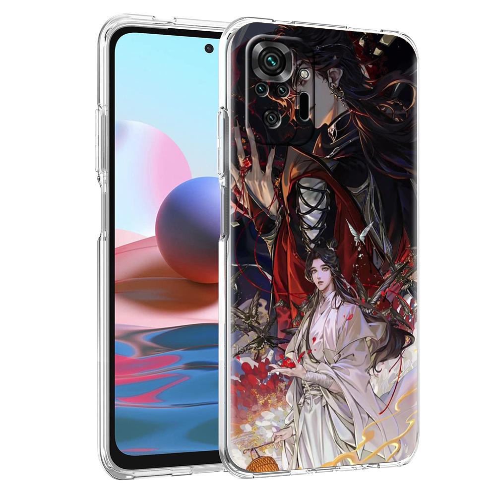 Чехол в стиле «Благословение небожителя» для Xiaomi Redmi Note 12 4G 11 10 Pro 5G 10C 10S 9S 9 9T 8T 9C 9A 8 8A 7 K50 K40