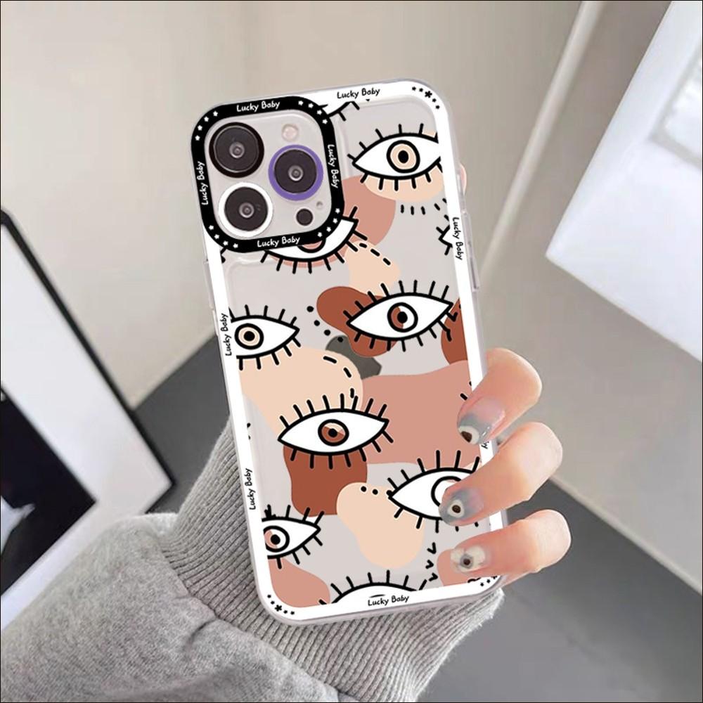 Забавный турецкий чехол для телефона Lucky Blue Evil Eye для iPhone 11 12 13 mini pro XS MAX 8 7 6 6S Plus X 5S SE 2020 XR, прозрачный чехол