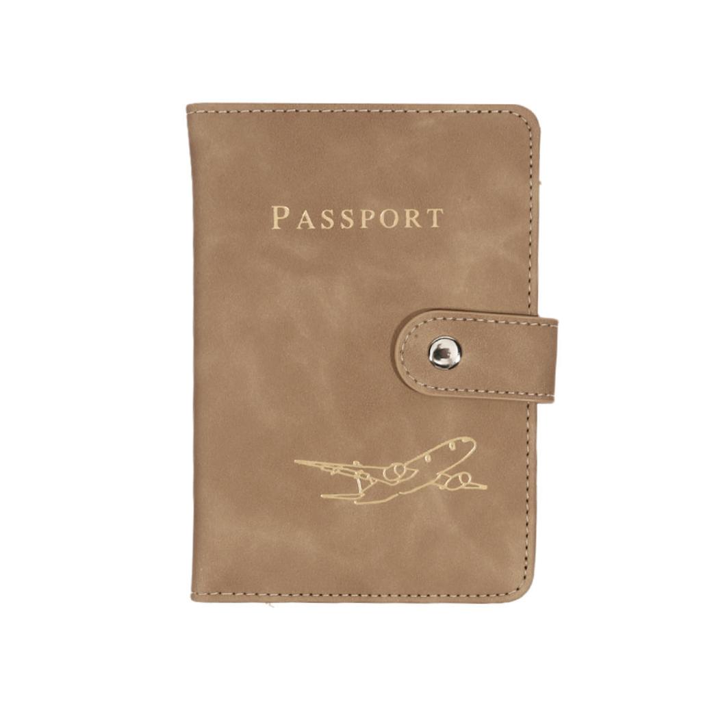 Многофункциональный держатель из ПУ, обложки для билетов с рисунком самолета, защитная обложка для паспорта, держатель для удостоверения личности, держатель для кредитных карт, дорожные аксессуары