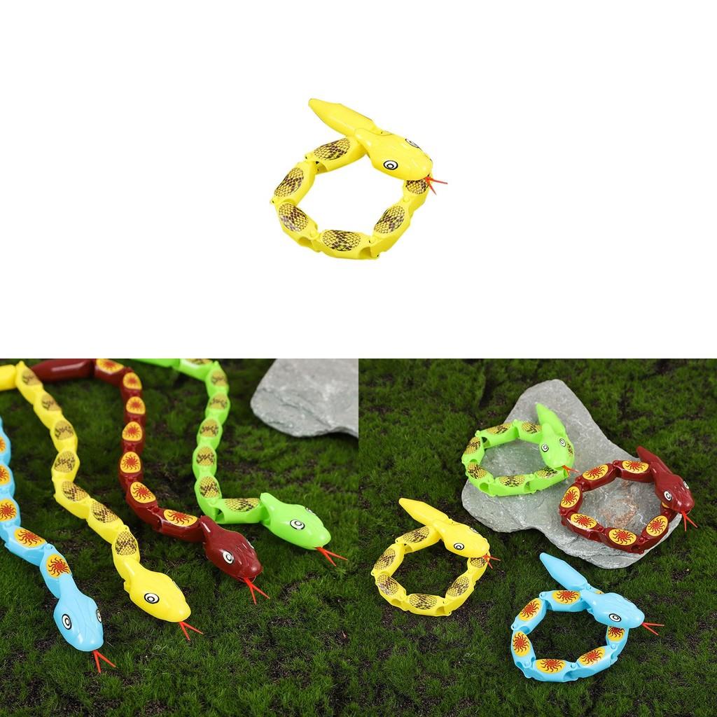 Snake Twisting Plastic Animal Toy For Children Cartoon Decoration Gift Durable