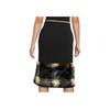 Nike Women's Sportswear NSW Plaid Faux Fur Midi Skirt Black DD4536-010