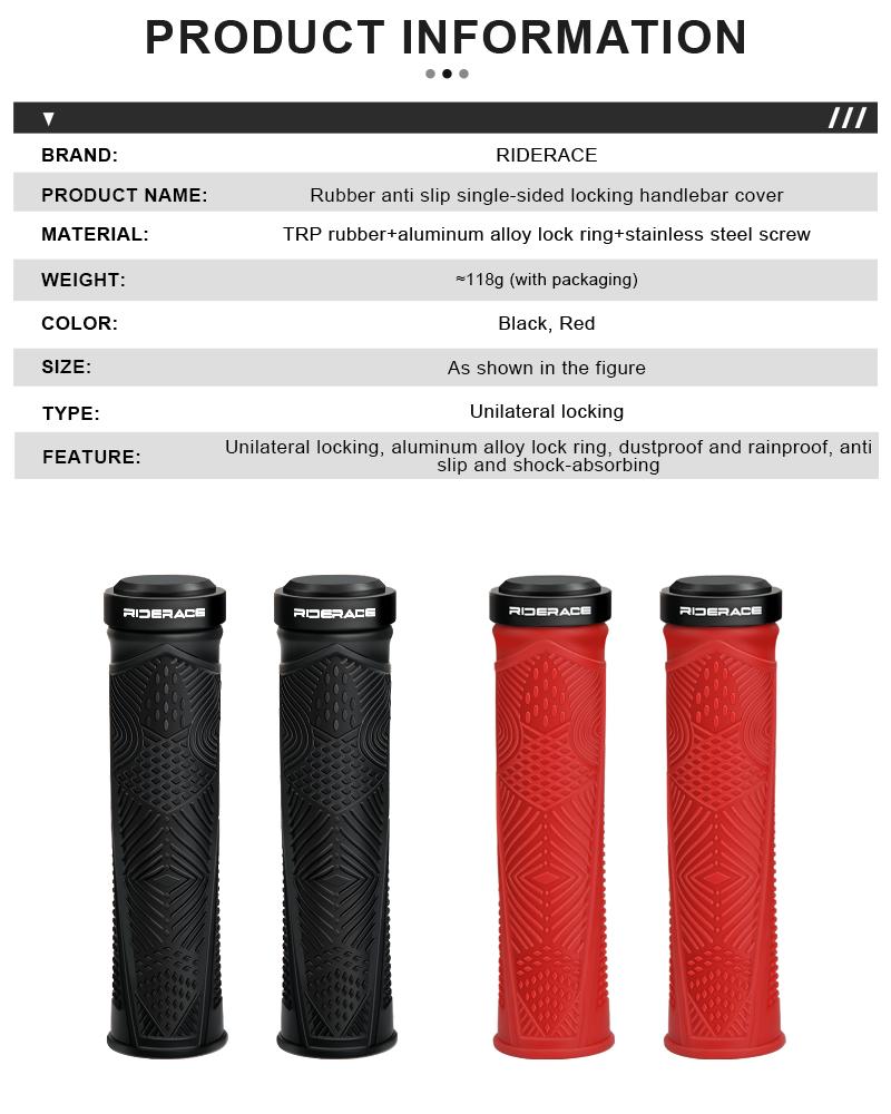 Ручки для руля велосипеда Противоскользящие амортизирующие чехлы для руля горного велосипеда Эргономичные удобные резиновые Аксессуары для велоспорта