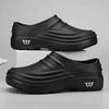 Summer Chef Shoes Anti Slip Oil Proof Work Shoes Lazy Slippers Casual Trendy Slipper Fashion Garden Shoes Beach