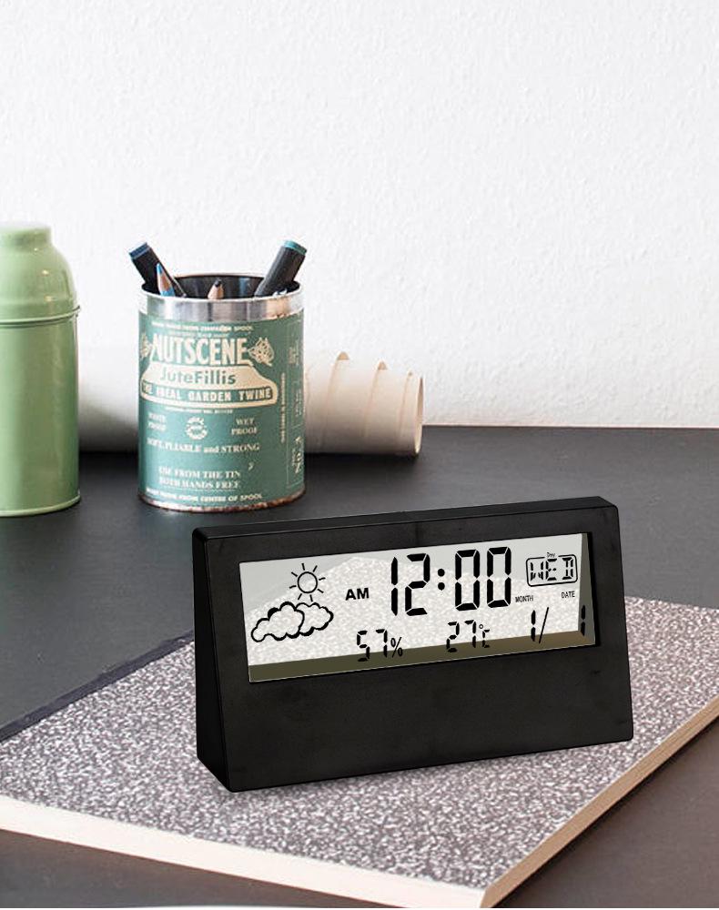 Высокоточный комнатный термометр и гигрометр - настенный электронный измеритель температуры и влажности