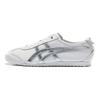 ONITSUKA TIGER Белые серебристые кроссовки унисекс Mexico 66 D508K-0193
