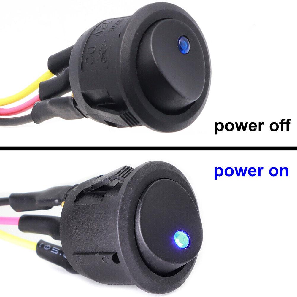 Комплект подогрева рулевого колеса автомобиля, 6 передач, пластиковые нагревательные накладки, красный, синий светодиод, переключатель жгута проводов, подогрев, 12 В, накладка из углеродного волокна, новая