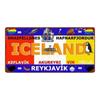 Chile Finland Iceland Flag Metal Signs Vintage Plaque Auto License Plate Embossed Tag Garage Bars Pubs Clubs Home Wall Decor