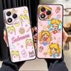 Сумасшедший чехол Sailor Moon для Honor X9a X6 X8 X7 70 X5b 200 400 Lite 90 Magic5Lite 8X Черный мягкий чехол для телефона