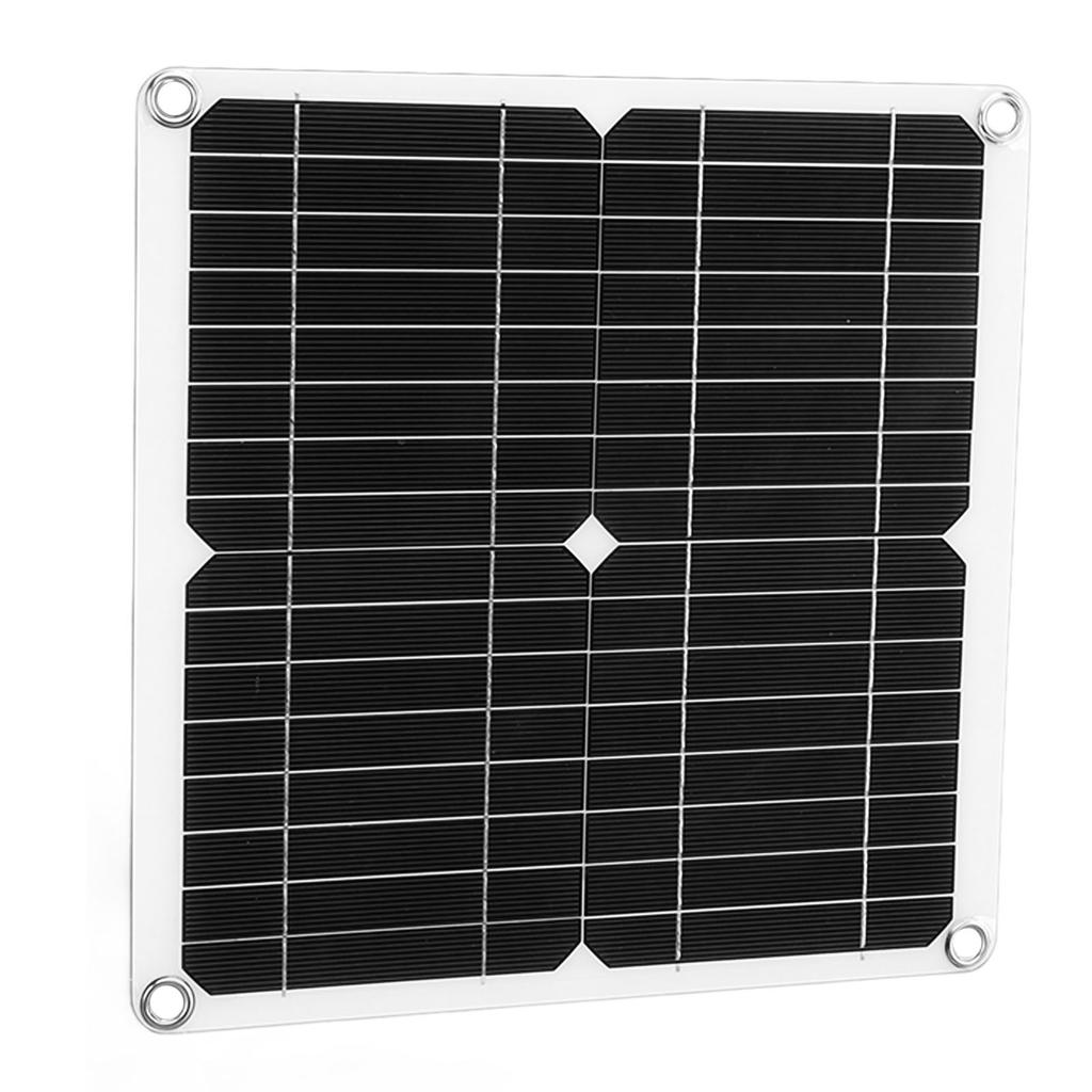 12W 12V Solar Panel Kit Semi Flexible Monocrystalline IP65 Waterproof Portable Solar Charger with