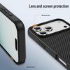 Чехол-рамка из углеродного волокна для iPhone 16PM с магнитной защитой от падений для iPhone 17/15