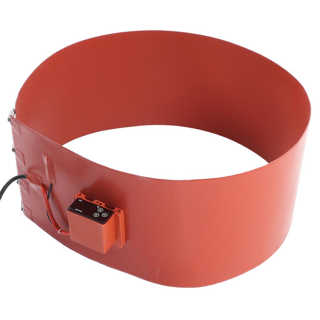 Нагреватель масляной бочки Силиконовый пружинный термостатический ленточный нагреватель для бочки для фабричного промышленного использования 1500 Вт 200 л