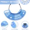 Cat Cone Collar Soft Comfortable Cat Recovery Collar for Post-Surgery Healing And Anxiety Prevention Adjustable Breathable for Cat