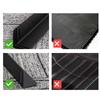 3Pcs Black Rear Trunk Organizer Carbon Steel Car Trunk Panel Car Trunk Divider  Car Trunk Organizing