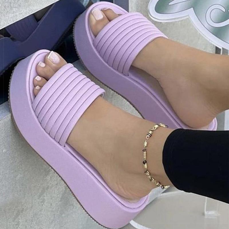 Модные женские сандалии с мягкой подошвой на плоской подошве сандалии для лета обувь женские летние тапочки элегантные женские туфли на каблуке женская обувь