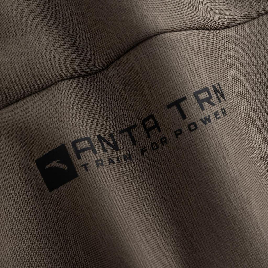 ANTA Knitted Sweatpants Men's Gray Brown 2 Moderate Sweatpants 952547302-2