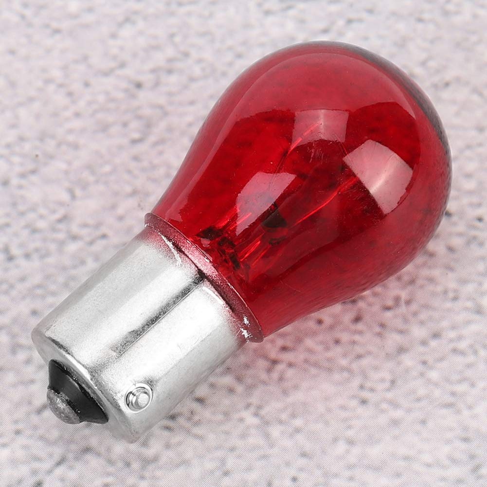 Pr21W Bulb Pr21W Red Part Car Brake Stop Signal Turn Tail Light Bulb Red 1156S25Ba15S